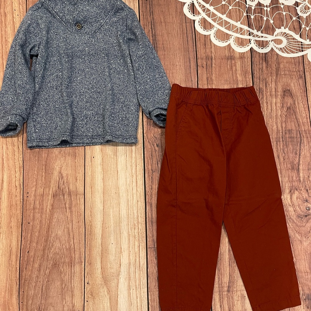 Carter’s Toddler Boy Sweater & Pants Set